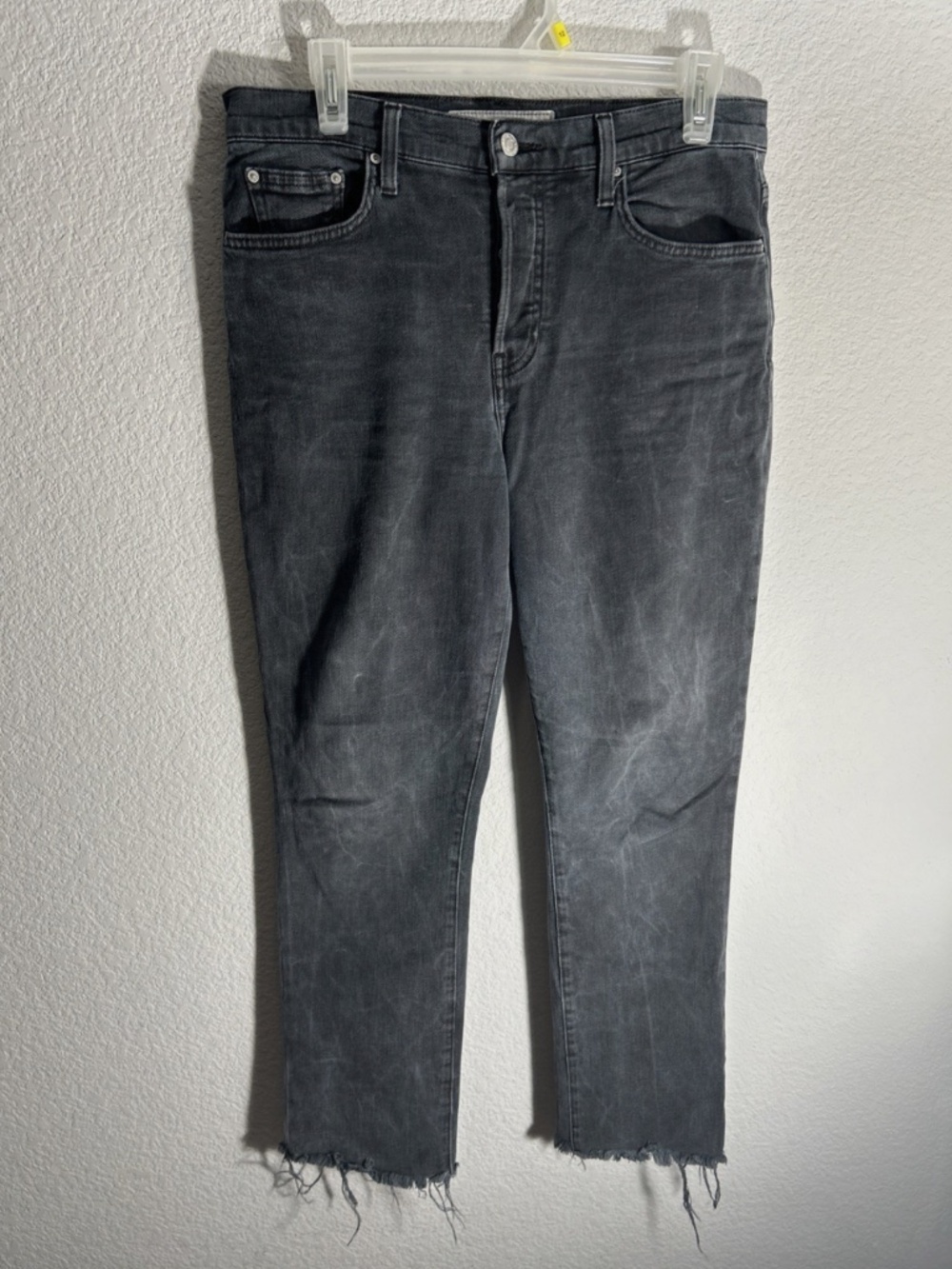 Frank & Eileen Worn Black Cork Everyday Straight Leg Women's Jeans Size 29